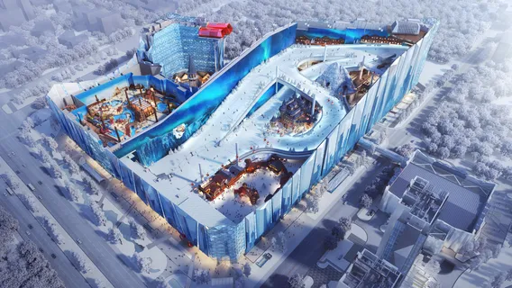 Shanghai L+SNOW Indoor Skiing Theme Resort