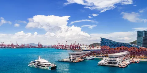 招商蛇口郵輪母港遊覽