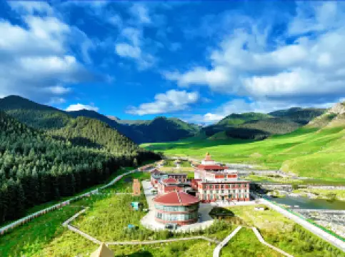 Qilian Mountains Binggou River Scenic Area