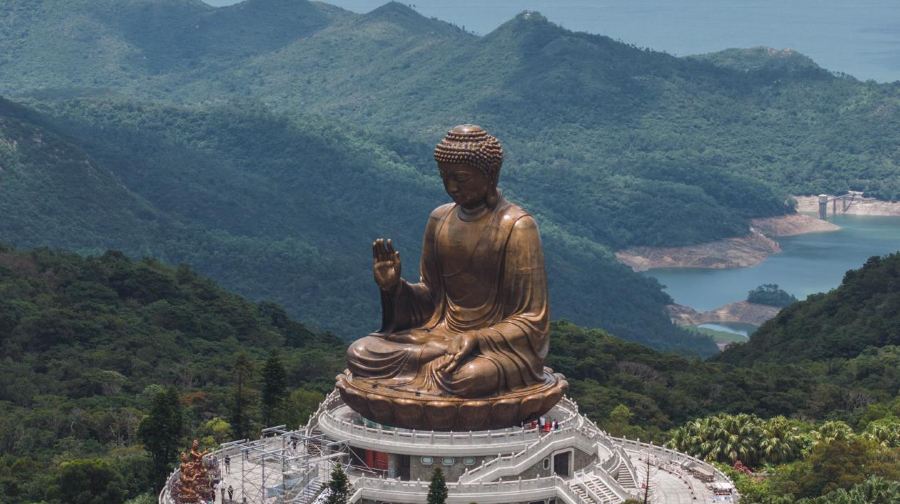 中國香港+天壇大佛+寶蓮禪寺+大澳+心經簡林+大嶼山+昂坪360一日遊