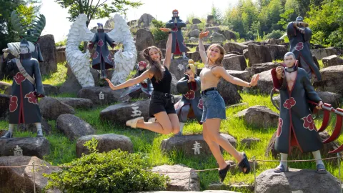 Naruto x Boruto Park Shinobizato attraction in Prefettura di Hyōgo