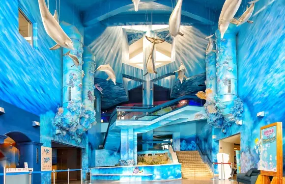 澎湖水族館門票+小胖胖鯊鑰匙扣成人