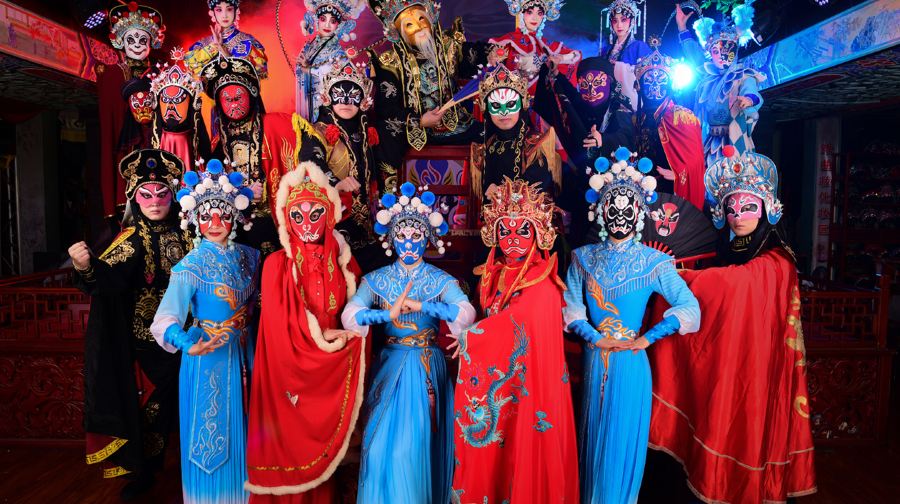 【成都非遺演出】四川成都禧來蜀韻園（寬窄巷子）演出/戲曲寫真【川劇變臉+茶水零食+成都十大名劇場】
