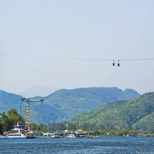 南怡島 スカイラインジップワイヤー