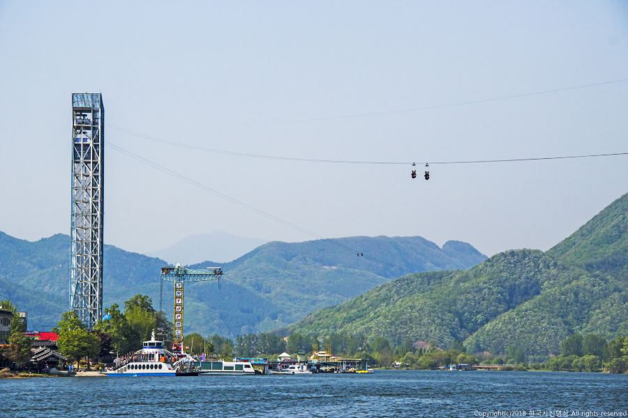 南怡島Skyline Zipwire