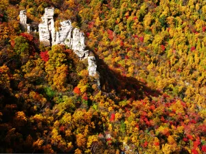 백석산(바이스산) 세계 지질공원