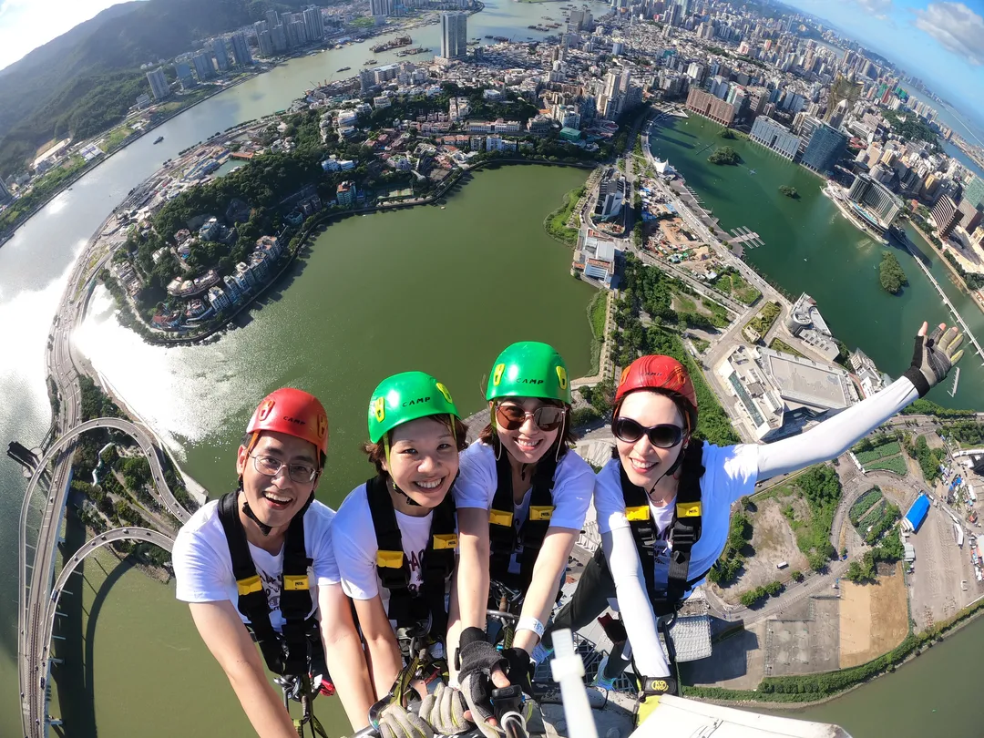 2_澳門旅遊塔百步登天