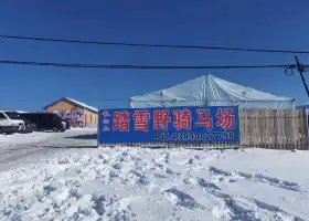 長白山踏雪野騎馬場