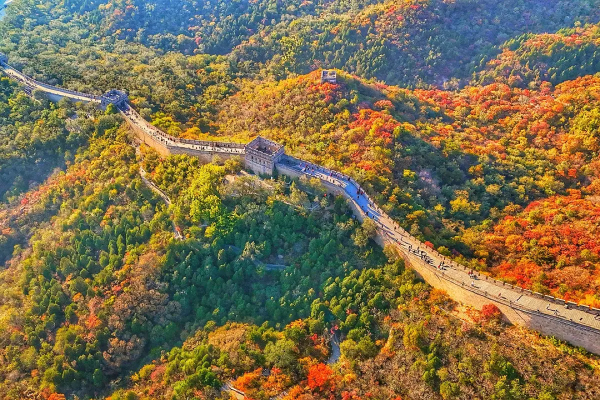 Badaling: the most accessible, but also the most touristy