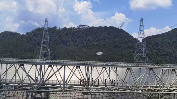Five-hundred-meter Aperture Spherical radio Telescope
