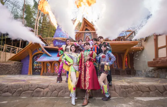 垂雲通天河遊船+天路飛車+凌雲天橋+九天雲廊+逐龍漂越+地心科考隊成人