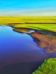 Scenic area of the Mo'ergele River