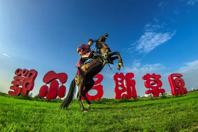 Horse Riding in Ordos