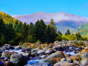 祁連山冰溝河景區