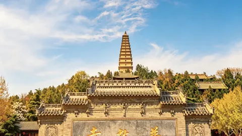Pujiu Temple·Romance of the Western Chamber attraction in Yuncheng