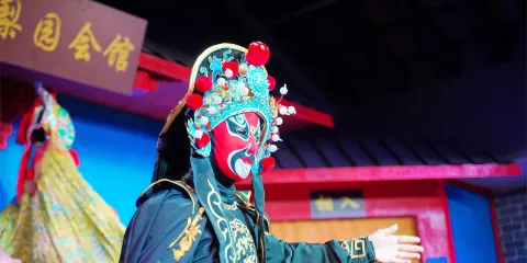 梨園會館-非遺川劇變臉演出(文殊院店)