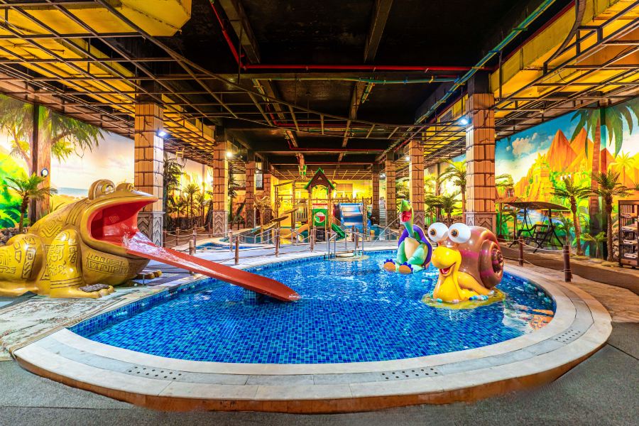 泉城歐樂堡戲水灣藝術養生温泉