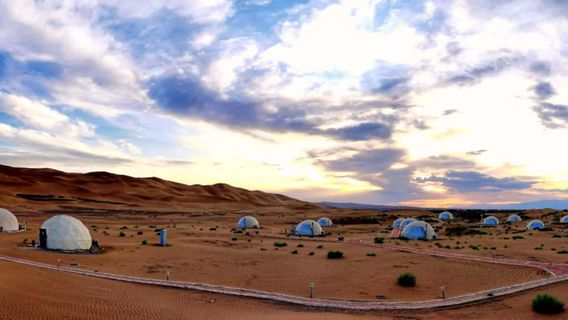 Camping in Turpan