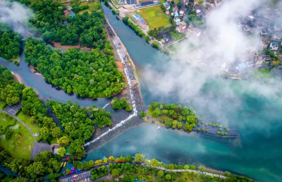 靈渠門票+巨幕影院+環幕影院+陸地導賞服務2人