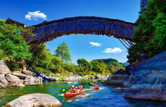 龍川江旅遊度假區竹筏漂江遊票2人