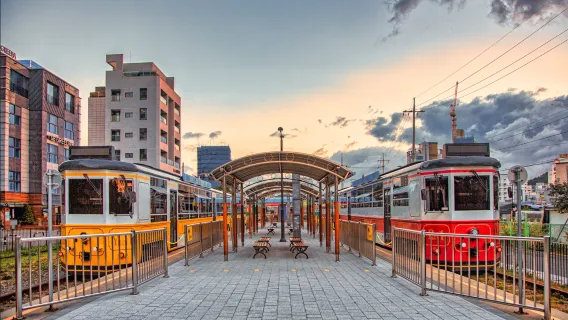 Busan 1-day tour in Korea | Sky Capsule/Beach Train/Danubi | Multiple routes available