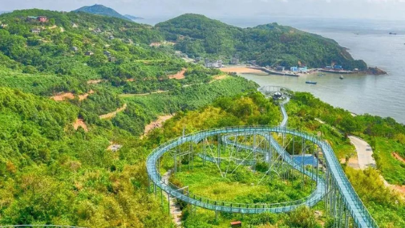 玉環炮台濱海高空漂流