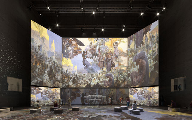 慕夏·無盡之夢——巴黎大皇宮沉浸式光影藝術展 | 杭州