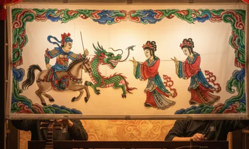 Shadow Puppetry Show in Xi'an