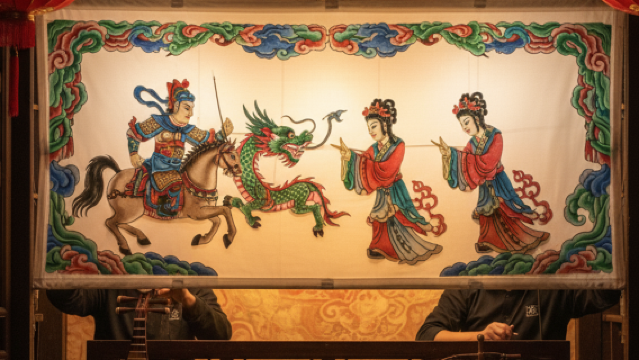 Shadow Puppetry Show in Xi'an