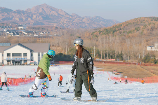 青島的熱門滑雪好去處