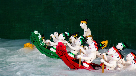 Nhà Hát Múa Rối Nước Rồng Vàng