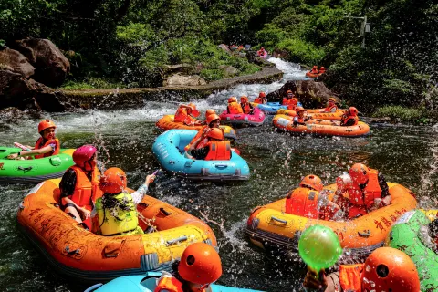 Huangtengxia Rafting