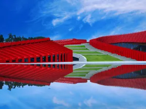 GuiZhou Long March Cultural Digital Art Museum (Red Ribbon)