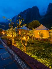 Laojun Mountain Danxia Landform Scenic Resort