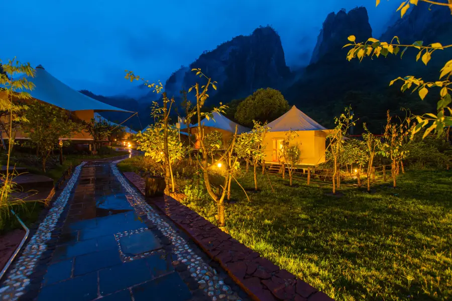 Laojun Mountain Danxia Landform Scenic Resort