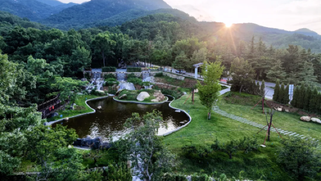 The National Forest Park of Mount Meng Shan
