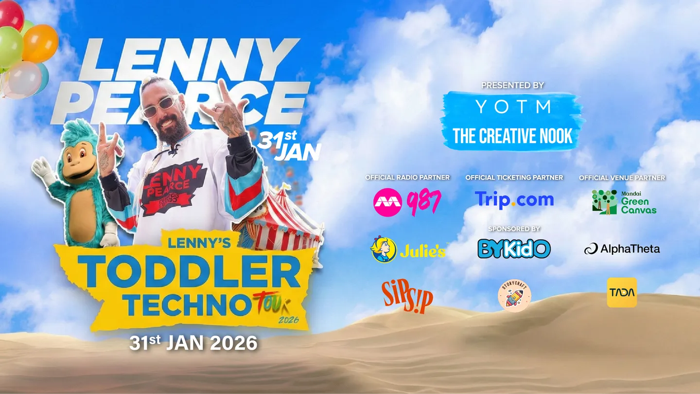 1_Lenny Pearce's Toddler Techno Tour 2026 Singapore