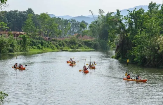 南臘河康養度假營地熱帶雨林漂流2人