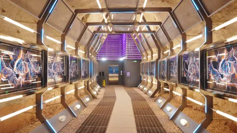 Deep World attraction in หลี่ซุ่ย