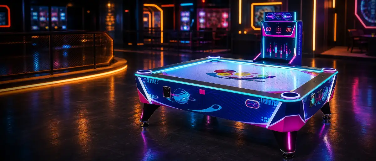 Challenge Your Friends at Air Hockey