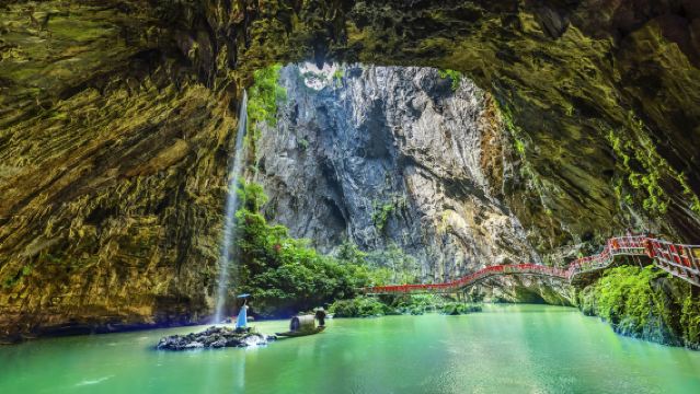 Lawatan Sehari ke Gua Syurga Qingyuan + Pekan Puncak Yingde + Jambatan Xiaozhaozhou @ Tempat Bersantai Jiwa • Keajaiban Lubang Langit