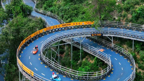 Perjalanan dari Hangzhou · Shanghai ke OMG Heartbeat Park Yaolin Wonderland · Kumpulan kecil peribadi · Pemandu dengan pemandu pelancong