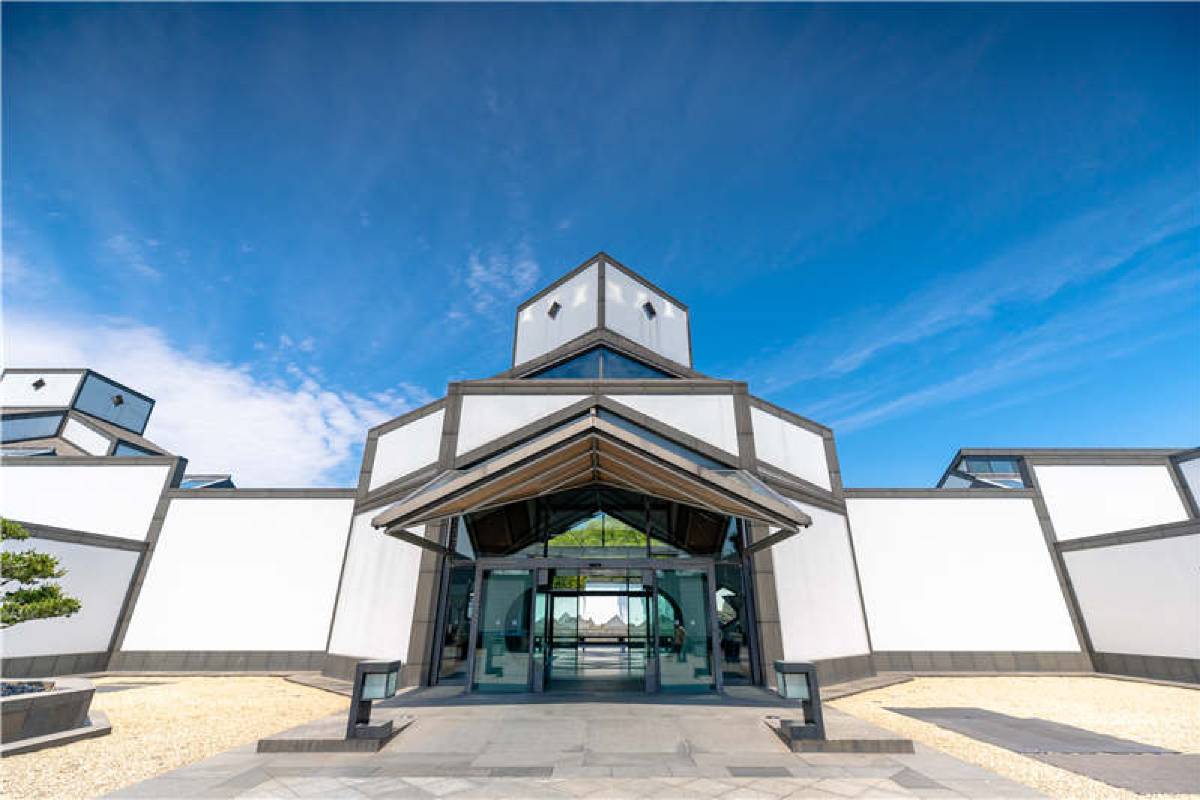 蘇州博物館本館の写真撮影サービス