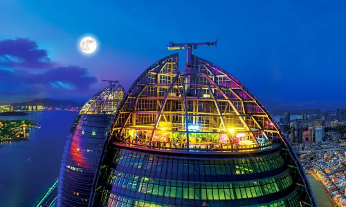 Clouds Above Xiamen Viewing Platform