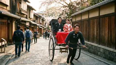 Rickshaw Rides in Kyoto attraction in Kyoto