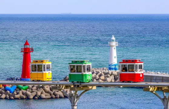 海雲台藍線公園海岸列車票(尾浦出發)大小同價