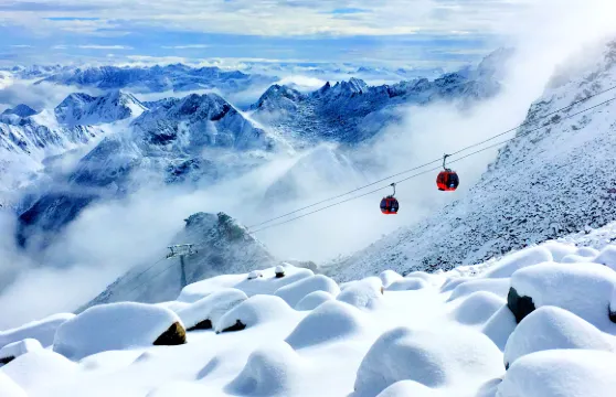 達古冰河風景區一日遊【包車團&獨立團&成都三環內包接送】