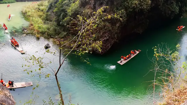 Rafting in Shaoguan