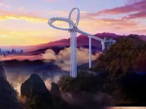 黃騰峽天門懸廊