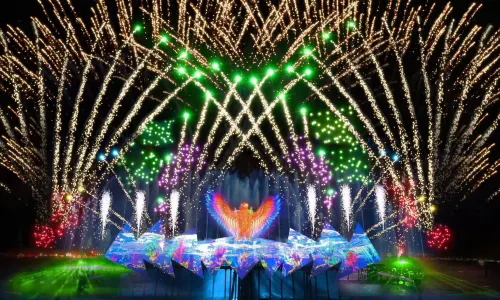 時光之翼煙花交響曲